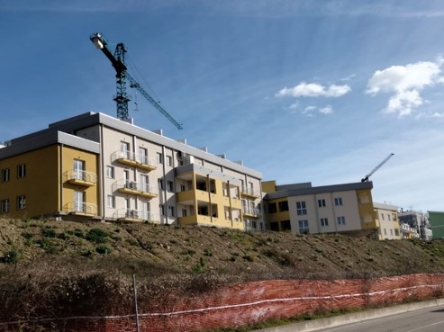 Vista dello studentato
